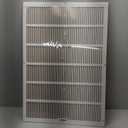 30"W x 20"H [Duct Opening Size] Steel Return Air Grille, Air Return Vent Cover for Ceiling and Sidewall - HVAC Air Vent Covers - [Outer Dimensions: 31.75"W x 21.75"H]