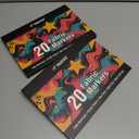 2 x Fabric Markers Permanent for Clothes, 20 Colors Fine Tips Paint Pens for Clothing Canvas Tote Bags T-Shirt and Shoes, Non Toxic Ink for Kids and Adults