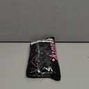 4Pcs Satin Bonnet Silk Bonnet, Hair Bonnet for Sleeping, Elastic Wide Band Silk Sleep Cap, Soft and Breathable (Black Red Purple Gold)