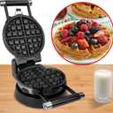 3-in-1 Waffle, Omelet, Egg Waffle Maker, 3 Removable Nonstick Baking Plates, Upgraded 360 Rotating Belgian Maker
Brand: Health and Home