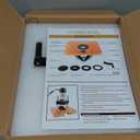 O'SKOOL Router Lift Systems for 3-1/2" Diameter Motors, 9-1/4'' x 11-3/4'' Plate 5-Piece Insert Ring Kit, RTS05