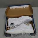 Smapavic Cheer Shoes for Youth Girls White Cheerleading Athletic Dance Shoes Tennis Sneakers for Competition Sport Training, Size 9