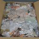 Neutral Fall Garland for Mantle Fireplace - 4 Pack Toatal 36Ft Outdoor Autumn Leaves Decor for Home Front Door with Pumpkins Indoor Maple for Farmhouse Stairs Porch Halloween Thanksgiving Decorations (9Ft)