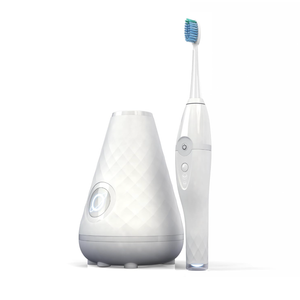 Tao Clean UV Sanitizing Sonic Toothbrush and Cleaning Station, Electric Toothbrush, Dual Speed Setting, White