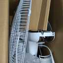 Comfort Zone 16" Quiet 3-Speed Wall Mount Fan with Remote Control, Timer and Adjustable Tilt, Ideal for Home, Bedroom, Gym & Office, CZ16WR