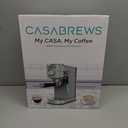 CASABREWS CM5418 Espresso Machine 20 Bar, Cappuccino Machine with Milk Frother Steam Wand, Stainless Steel Espresso Coffee Machine, Gift for Grandma or Wife, Gift for Girlfriend, Pastel Green