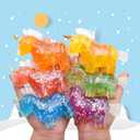 2 x 6 Pack Unicorn Stress Balls Squishy Squeeze Toys for Christmas Stocking Stuffers Kids Boys Girls School Classroom Valentines Day Card Prizes Party Favor Gifts