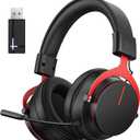 Inwa PS5 Headset Wireless with Game/Chat Balance Mixer, Lower Latency 5.8GHz Tech, 7.1 Surround Sound, Protein Soft Earmuffs, Detachable Mic, Works with PS5, PS4