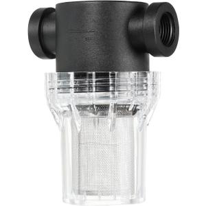  Inch Water Pump Strainer Filter, Pipe Water Pump Strainer with 80 Mesh Stainless Steel Filter Screen for Irrigation Garden