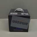 Water Based Air Purifier for Home with Essential Oil Diffuser and Humidifier Function, Rainbow Air Washer with LED Night Light, Freshener for Smoke and Pet Odors, Includes 6x10ml Essential Oils (Black)