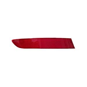 TOTMOX Red Lens Rear Bumper Reflector, Car Rear Bumper Reflector Compatible with BMW X3 F25 LCI 2015-2017, Left Driver Side, 63257352209(1pcs)