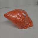 6 Pcs - 5 Feet Marigold Garland Indian American Wedding Party Mantle Decoration, Dia de Los Muertos Faux Garlands Diwali Decoration, Spring Bush Floral Dark Orange