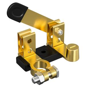 Top Post Battery Disconnect Switch 12V 24V, Battery Cut Off Shut Off Switch for Car Marine Boat RV ATV (Negative, Vertical)