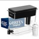 Brita UltraMax Large Water Dispenser With Standard Filter, BPA-Free, Reduces Copper, Cadmium and Mercury Impurities, Lasts 2 Months or 40 Gallons, Includes 1 Filter, Kitchen Accessories, Large 27-Cup