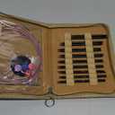 3 to 8mm Interchangeable Needles Set Circular Knitting Needle Set Ergonomic Circular Needle Set with Storage Bag for Weaving Project