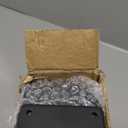 Goovilla Shelf Bracket, Heavy Duty Floating Shelf Brackets 10 inch Long, 6 Pack Brackets for Shelves, Black Coated Metal Wall Shelf Support Brackets with 1/5 Inch Thick and 160 lb. Load Capacity