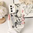 Case for Samsung Galaxy A54 5G, Silicone Shockproof Cover Women