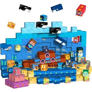 Magnetic Building Blocks for Kids - 154Pcs Magnetic Cubes STEM Montessori Sensory Toys Set Creative Gift for Boys Girls Ages 3 4 5 6 7 8 9 10+