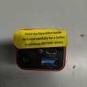 Syncwire Bluetooth 5.4 FM Transmitter Car Adapter 42W [Light Switch] [Stronger Dual Mics] [HiFi Deep Bass] [Fast Charging] Wireless FM Radio Music Adapter Hands-Free Calling Support USB Drive, Red