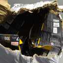 10 Pack SAS Safety 66519 Raven 6 mil Black Nitrile Disposable Gloves - X-Large (100 Gloves per Box)