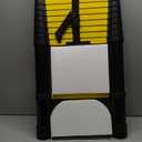 12.5 FT Telescoping Ladder, ANSI Certified, Type IA Heavy Duty, 330lbs Max Capacity, Aluminum Extension Ladder for Home, Roof, RV; Yellow