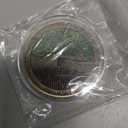 Rooted in Christ The Lord is My Rock, My Fortress, My Deliverer Faith-Based Christian Challenge Coin Bible Verse Gift (Single Coin)