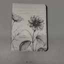 CoBak Stand Case for 7" Kindle Paperwhite 12th Gen 2024 and Kindle Colorsoft with Hand Strap - Compatible with iPhone MagSafe, for Samsung/Belkin/Anker Wireless Charging Pads, Durable, Auto Sleep Wake (Sketch Sunflower)