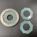 Hd 57T Spur Gear,0.8Mod Ara310947 for 1/10 Arrma 3S Blx 4Wd Arrma Big Rock Granite Senton Vorteks Typhon Differential Gear Upgrade Parts