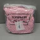 Beeveer 2 Pcs Valentine Pink Bow Pillows Decorative 15.35 x 11.4 Fluffy Cute Bow Throw Pillows Aesthetic Pink Valentine Decor for Couch Bed Bedroom Coquette Room Decor