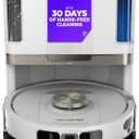 Shark Stratos 2-in-1 Robot Vacuum & Mop with 25+ Hands-Free Features & NeverTouch Self-Cleaning Base, Precision Mapping, Autolift Technology, HEPA Filtration, Edge Detect, AV2700ZE, White