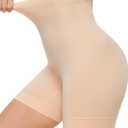 YADIFEN Shapewear Shorts Tummy Control Shapewear Invisible Shaping Shorts High Waisted Body Shaper Shorts Under Dress 3XL