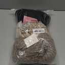 3 Pack Maternity T-Shirts Pregnancy Tops Women Sweater Long Sleeve Turtleneck Ribbed Finger Sleeve Outfits (Medium, Coffee, Apricot, Black)