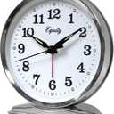 Equity 24014 Wind-Up Loud Bell Metal Alarm Clock Pack of 1
