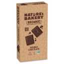 Natures Bakery Double Chocolate Brownie Bars, Whole Grains, Dates, and Cocoa, Plant Based, Dairy-Free, Snack Bar, Box of 12 twin packs (EXP 01/11/27)