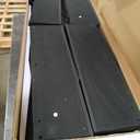 Garvee Full Platform Bed Frame with Bookcase Headboard, Charging Station (USB & Type‑c), Tall Wooden Headboard, 9.6" Underbed Storage, No Box Spring Needed, Black