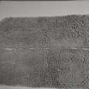 Bath Rug Mat 30x20, Thick Soft Absorbent Chenille, Quick Dry Microfiber Mats, Rubber Backing Washable Shower Floor Rugs, US Designed Bathroom Bathmat Home Decor Accessories, Grey