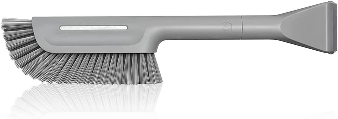 Rightcar Solutions Snow Brush for car | 17.5" Portable Snow Scraper for Car | | Premium Ice scrapers for car Windshield | Durable Ice Scraper for Car for Easy Snow Removal (Grey)