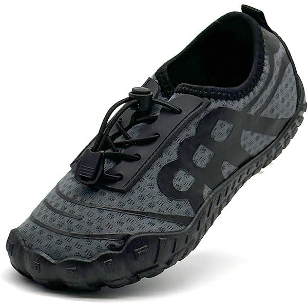 Barefoot Shoes for Women & Men - Minimalist Hiking/Trail Running Footwear with Wide Toe Box | Zero Drop Lightweight Breathable Quick-Dry Outdoor Sneaker, Size 35