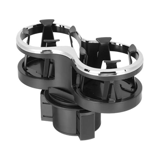 Car Cup Holder Expander,Matte 2-in-1 Drink Holder,fit 12-16oz Hot Cups Cold Drink Cups and Mineral Water Bottles.（not fit Cup with diameters Greater Than 2.55 in）