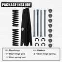 RULLINE Complete Door Hinge Repair Kit Compatible with 94-04 Chevrolet Blazer - Includes Tool, Spring, and Pins
