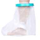 Plaster Protection Waterproof Foot Cover – Reusable Shower Protector for Adult Foot, Toe, Ankle, and Leg – Keeps Casts and Bandages Dry