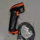 Tera Barcode Scanner Wireless 1D Laser Cordless Barcode Reader with Battery Level Indicator, Versatile 2 in 1 2.4Ghz Wireless and USB 2.0 Wired