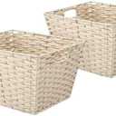 Whitmor Split Rattique Small Tote