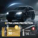 Car Ceramic Glass Coating Spray,Automotive Windshield Rain Repellant Glass Polish Protect, Long-Lasting Quick Dry Coat (3.38 fl oz +Towel)