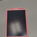 FLUESTON LCD Writing Tablet, 10 Inch Doodle Board Toys Gifts for 3-8 Year Old Girls Boys, Colorful Electronic Board Drawing Pad for Toddler Easter Basket Stuffer for Kids, Educational Travel Toy (11"W x 7.5"H, Cute Pink)