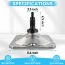 W11393685 Washer Gear Case Transmission Replacement, Compatible with Whirlpool, Maytag, and Kenmore Top Load Washers - Replaces W10447976, W10811956, W10868473, W11134159 and More