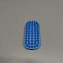 Rubber Curry Brush Dog for Short Haired Dogs - Soft & Gentle Deshedding Brush - Use Wet as Bath Brush or Dry for Grooming Loose Hair