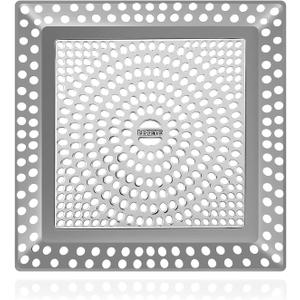 LEKEYE Shower Drain Hair Catcher | Drain Strainer | Shower Drain Cover Stainless Steel and Silicone