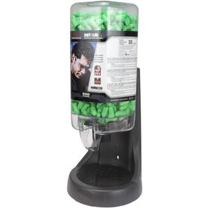 Refillable Dispenser with Detour 32 Earplugs - 500 Pair