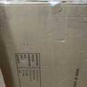 DWANTON Dog Crate Furniture with Cushion, Wooden Kennel Table with Double Doors, Indoor Dog House, Small/Medium/Large/Extra Large Size, 27.2" L, Rustic Brown